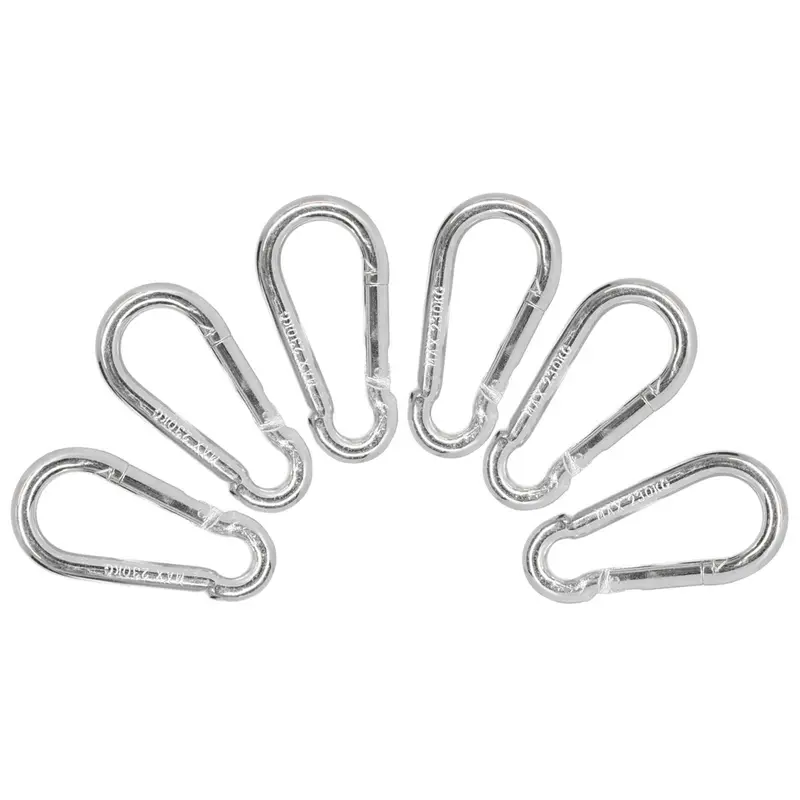 Agradi 6-Piece Snap Hook Set For Equestrian Use 1