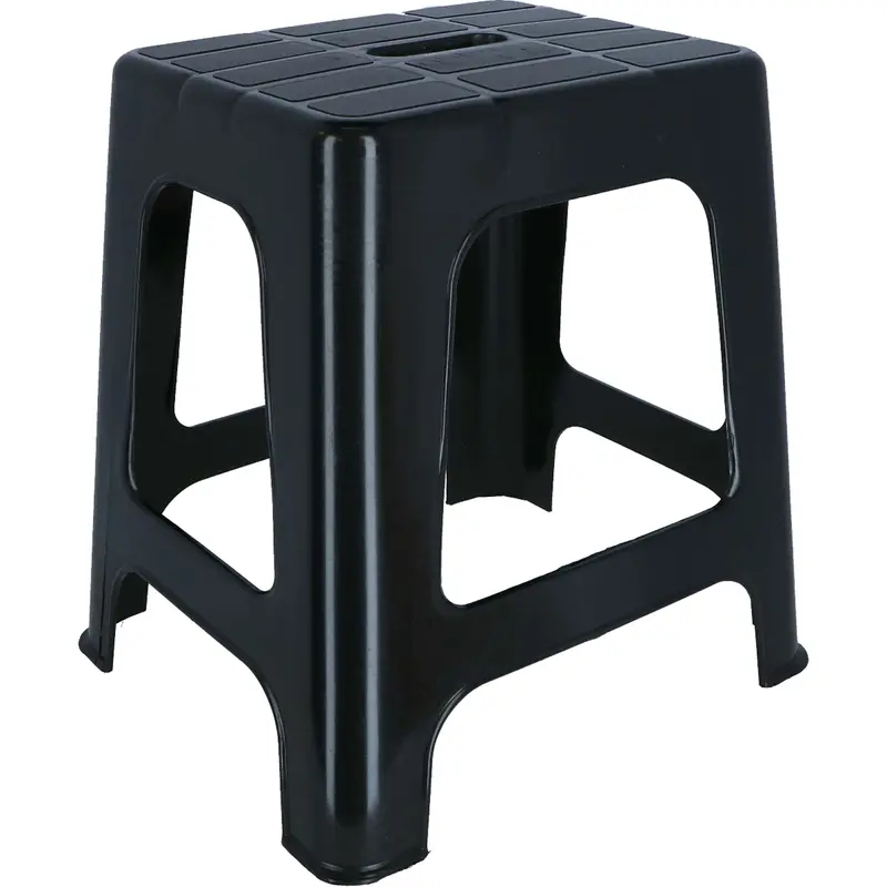 Agradi Black Mounting Step With Built-In Rider Seat 1