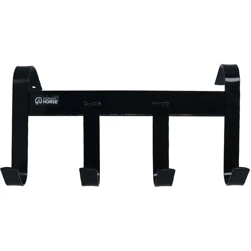 Agradi Horse Black 4-Hook Bridle Stand 1
