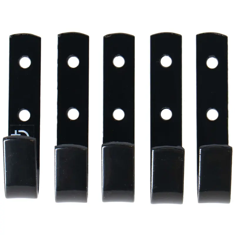 Agradi Horse Five-Piece Black Steel Hooks 1
