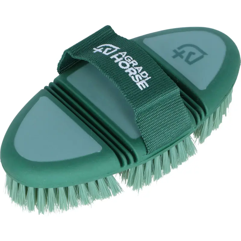 Agradi Horse Flex Soft Brush – Fir Green 1
