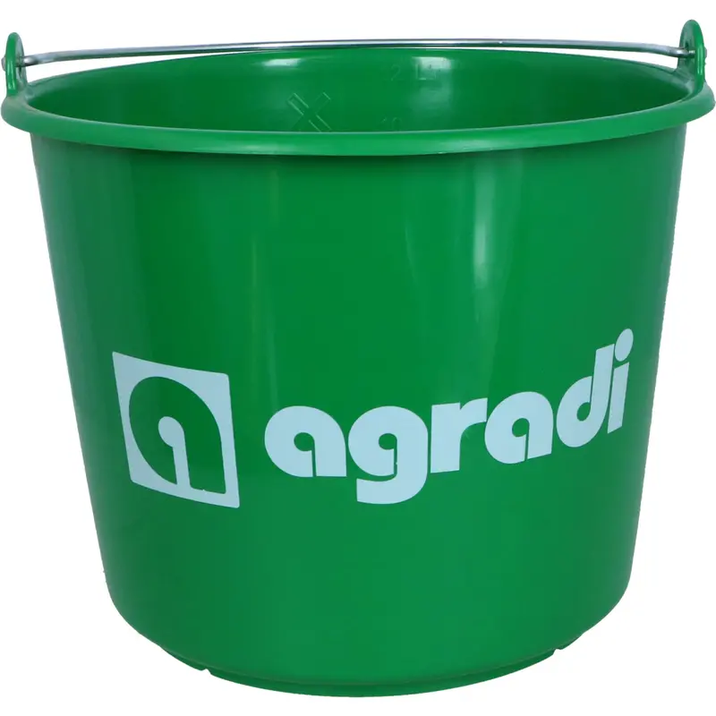 Agradi Logo-Emblazoned Green Bucket 1