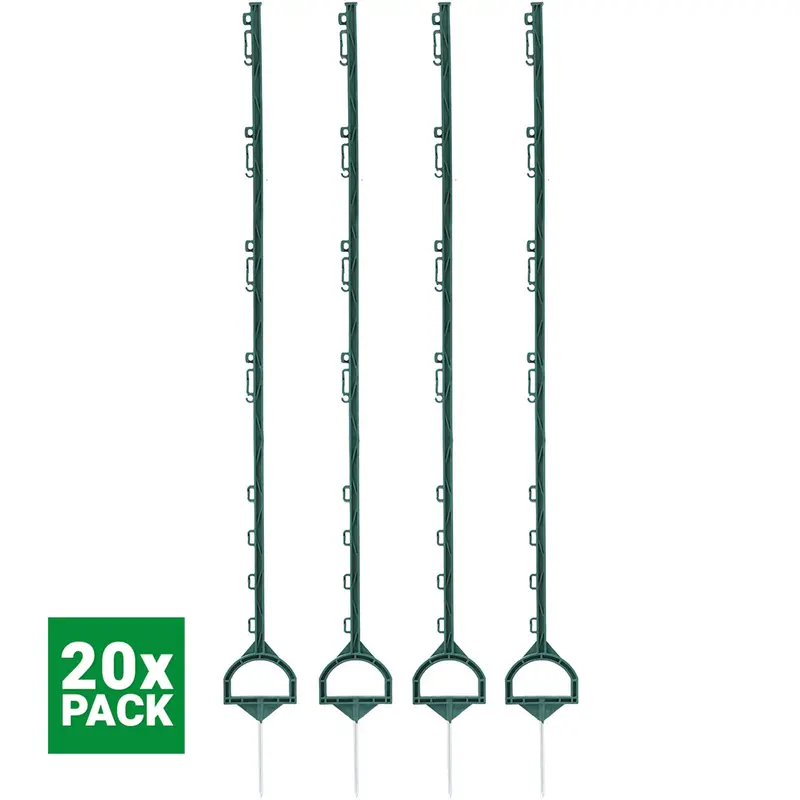 Agradi Power Ground Stake With Ring – 155 Cm, 20-Piece Set, Green 1