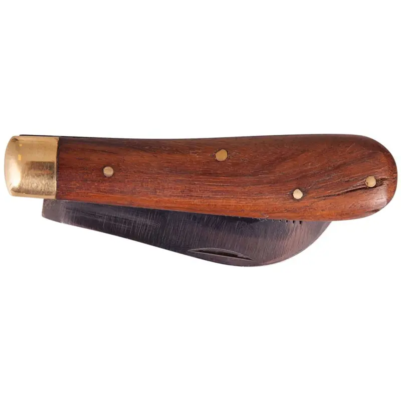 Agradi Wooden-Handle Grooming Knife 1