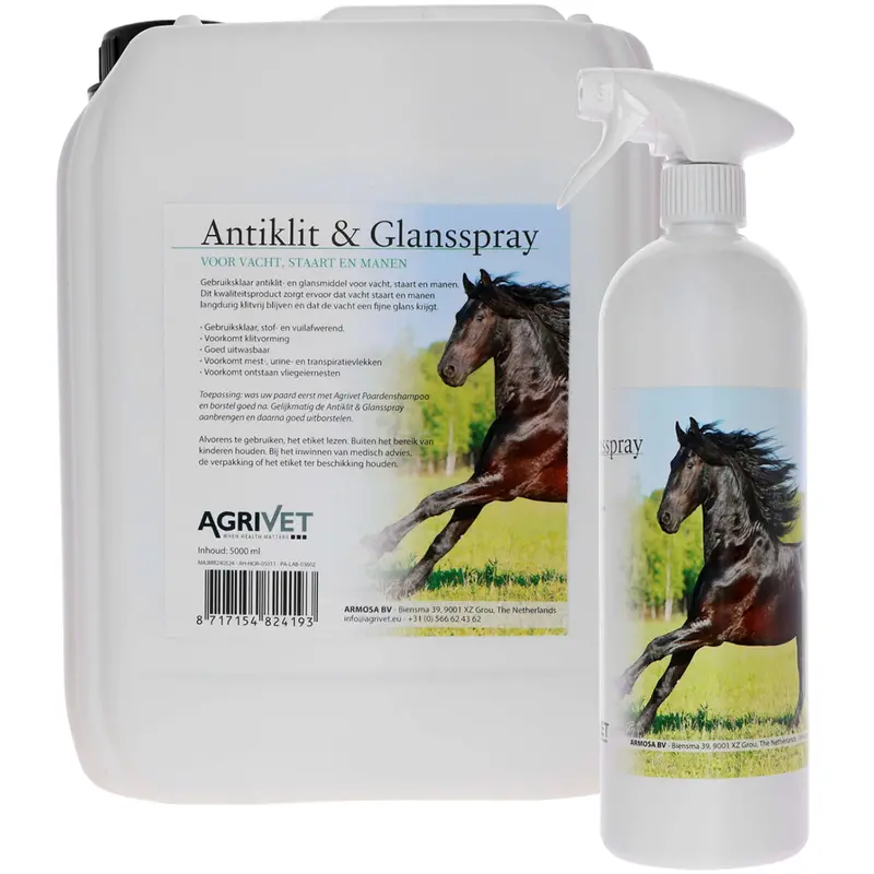 Agrivet Dematting & Shine Enhancer Spray 1