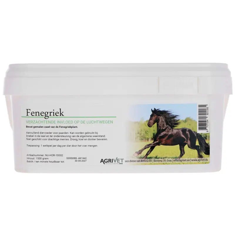 Agrivet Fenugreek Herbal Supplement For Digestion 1