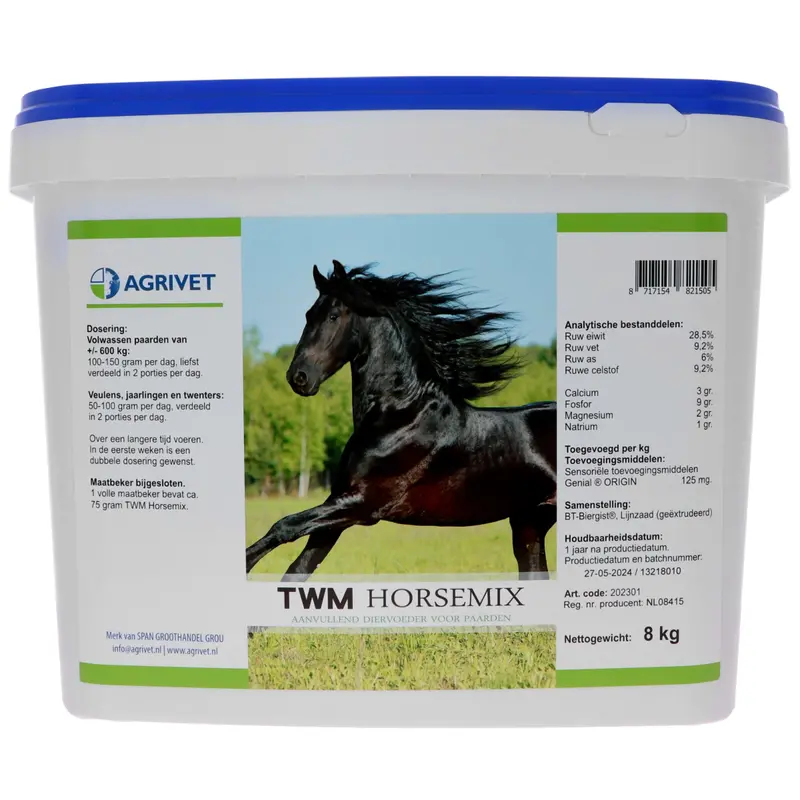 Agrivet Twm-Horsemix Equine Mineral Supplement 1