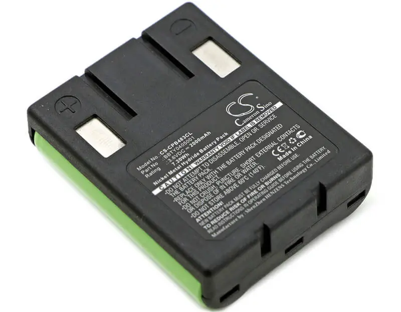 Ameritech Vt1910C Cordless Phone Battery – 3.6V Ni-Mh, 2000Mah, 7.20Wh (Am1930, Am1933, Am1963) 1