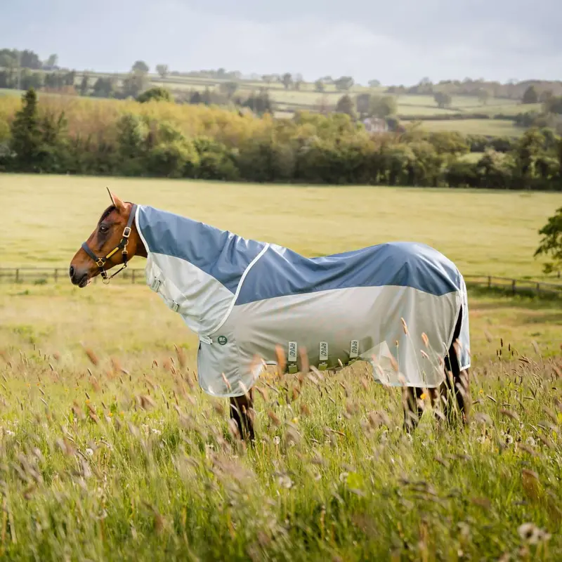 Amigo 3-In-1 Ameco Combi Turnout Blanket Teal/Grey 1