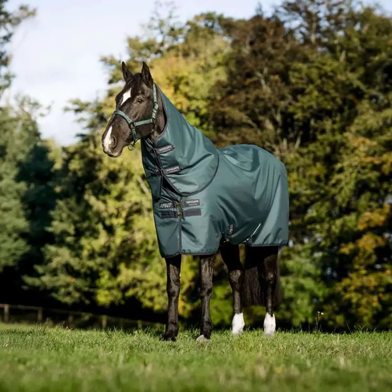 Amigo 900D Ripstop Pony Rug – 200G Fill, Dynasty Green/Navy/Silver 1