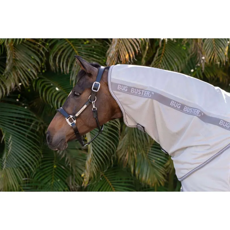 Amigo Bug Buster Fly Sheet For Horses – Silver & Titanium Grey 1