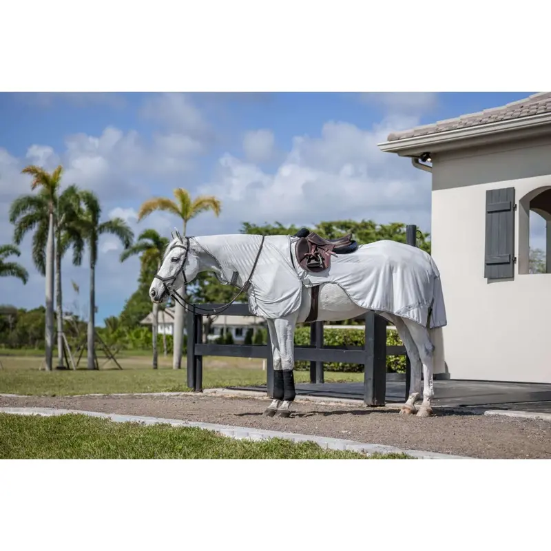 Amigo Fly-Sheet For Riding – Silver/Graphite/Silver 1