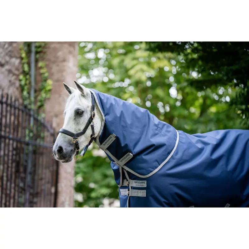 Amigo Ripstop Neck Cover – 900D, 150G, Navy/Titanium Grey 1