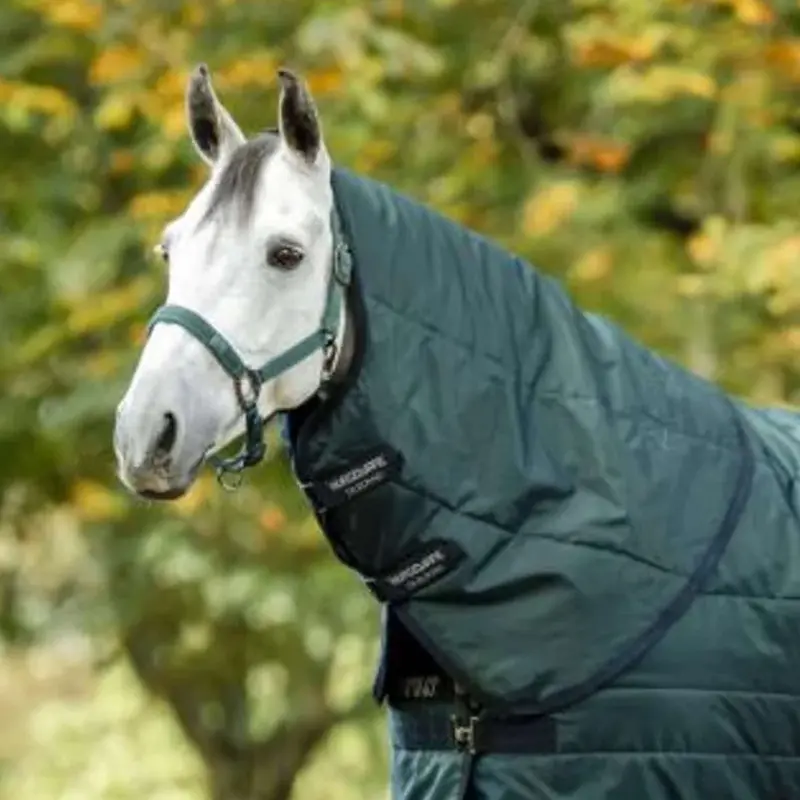 Amigo Ripstop Neck Warmer – 100G Insulator, Dynasty Green/Navy/Silver 1