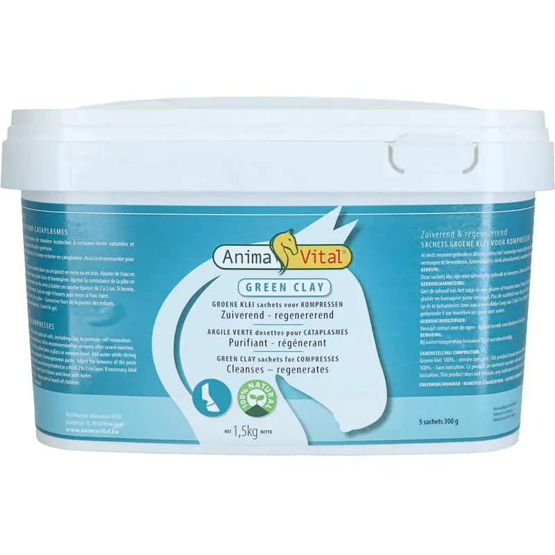 Animavital Green Clay Powder For Equine Use 1