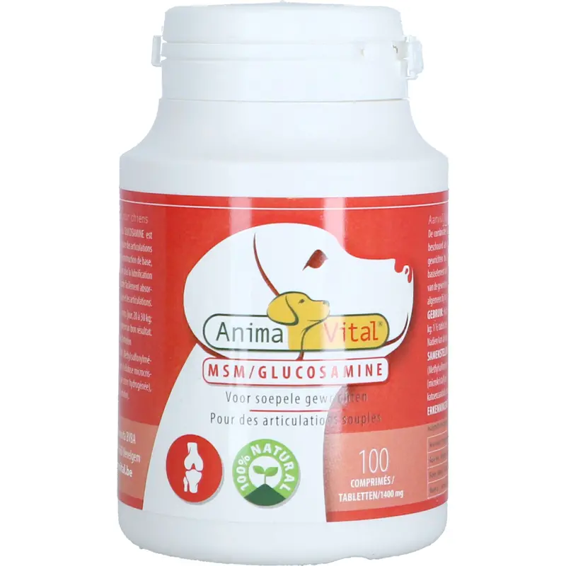 Animavital Msm & Glucosamine Joint Supplement 1
