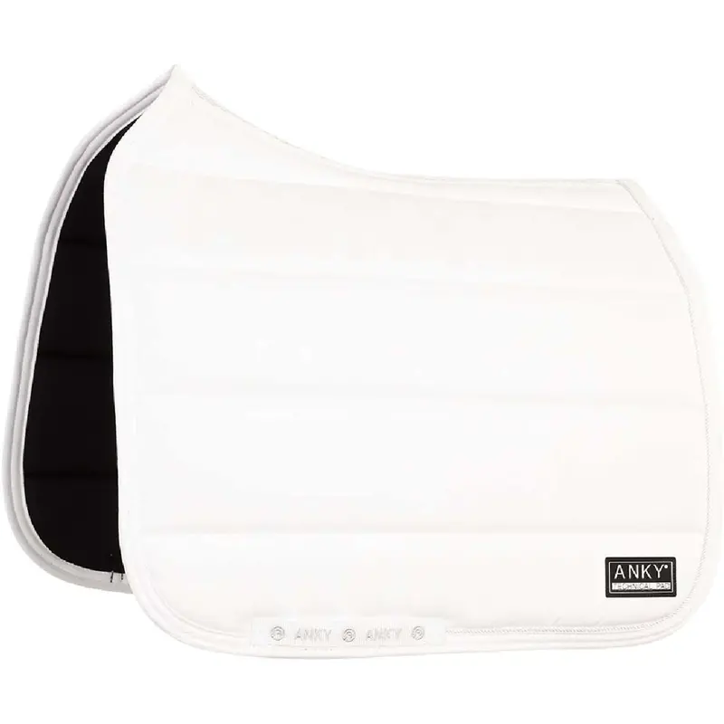 Anky Anatomic Tech Dressage Saddle Pad – Bright White 1