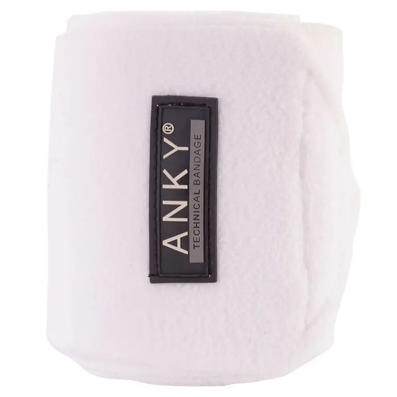 Anky Basic Fleece Bandages (Set Of 4) – White 1