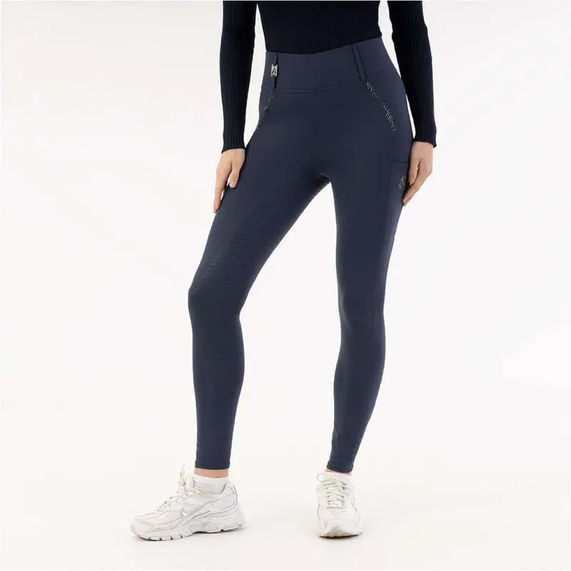 Anky Serenity Xr261104 Full-Grip Riding Leggings In Mood Indigo 1