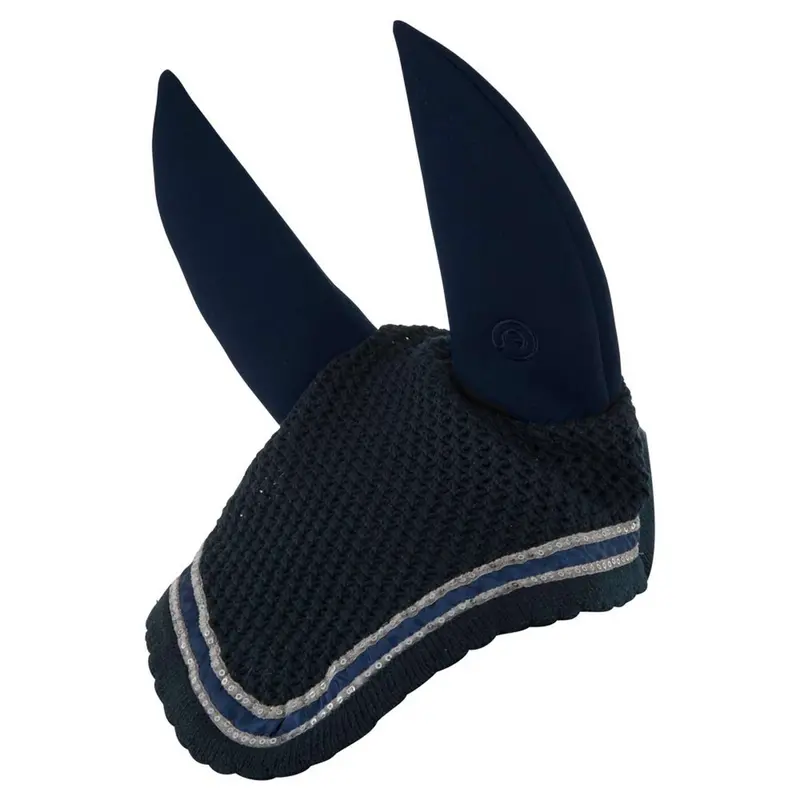 Anky Sound-Dampening Fly Mask For Horses – Navy Blue 1