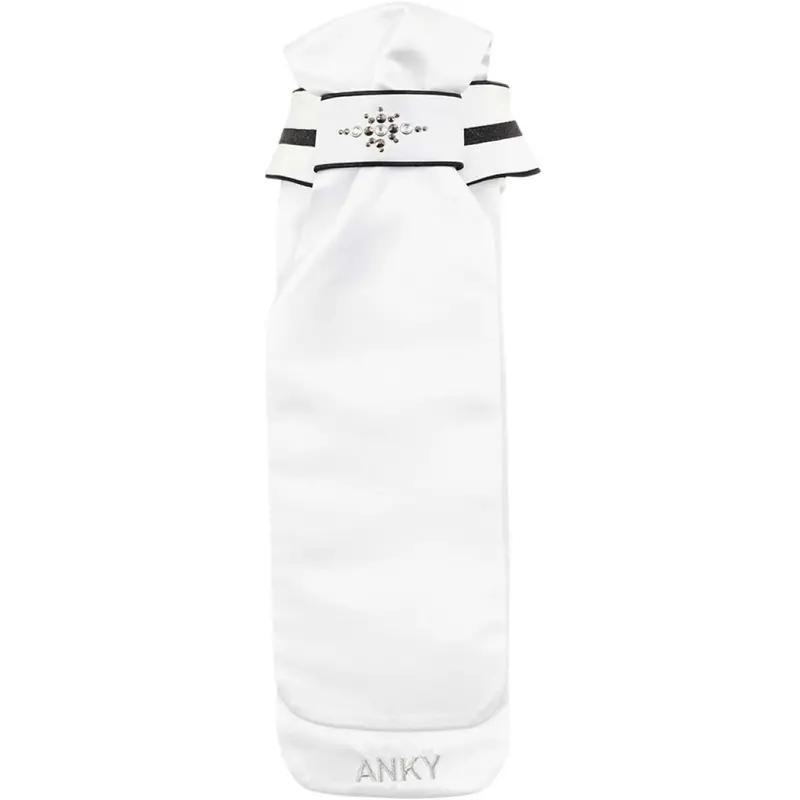 Anky Stone Deluxe Show Shirt In White And Black 1