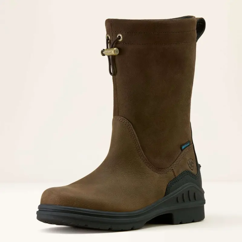 Ariat Barnyard Brooke Waterproof Outdoor Boots For Women – Vintage Brown 1