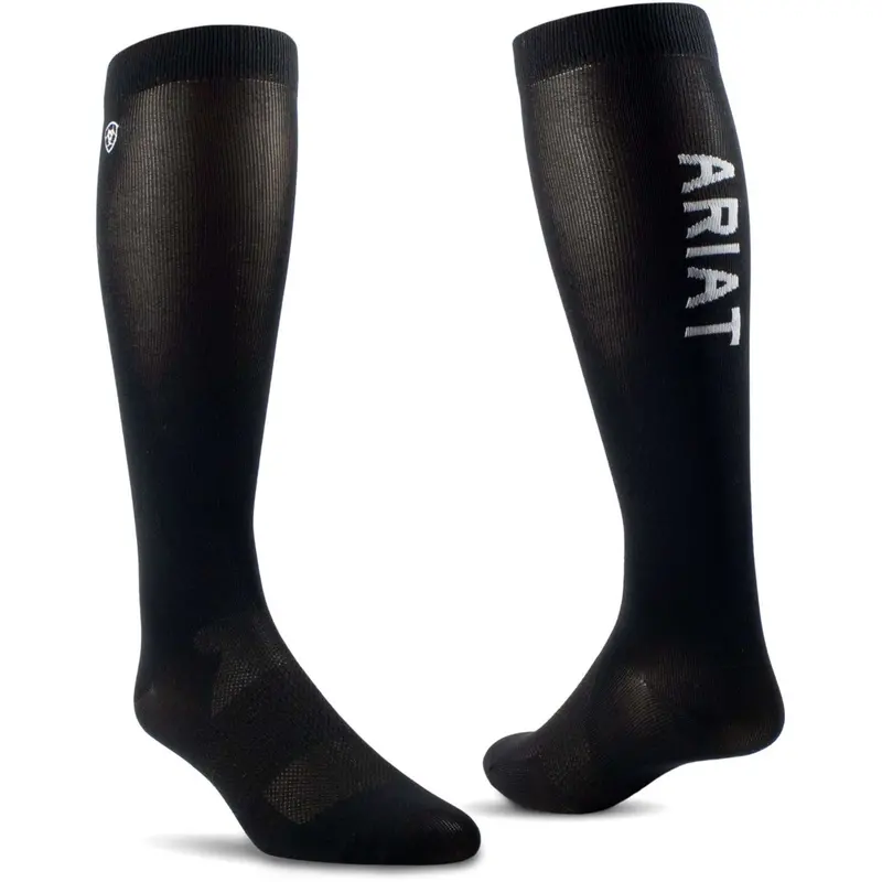 Ariat Essential Performance Black Socks 1