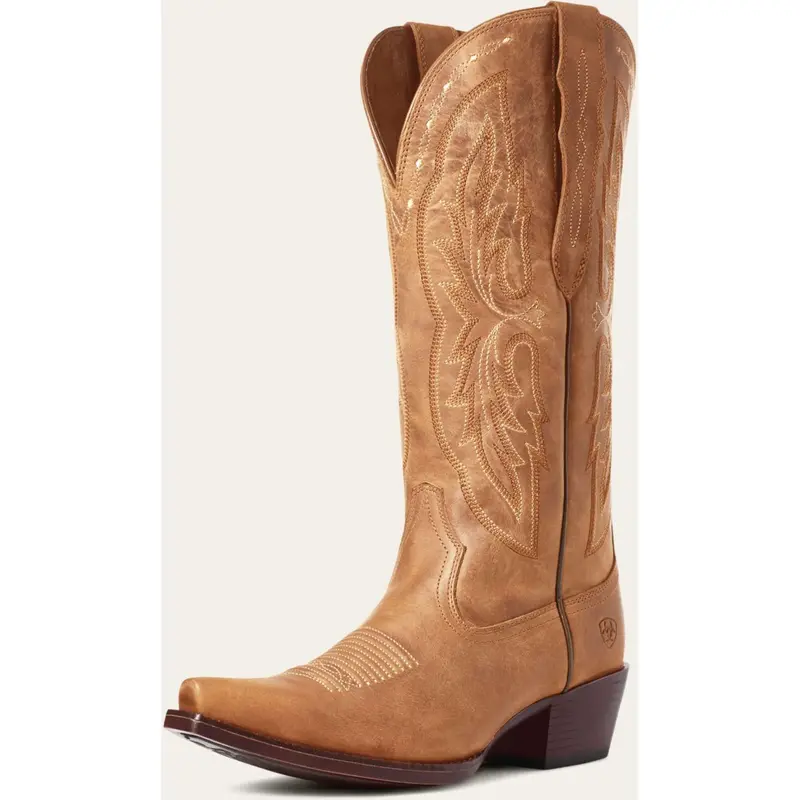 Ariat Heritage X-Toe Western Boots – Women'S Brown Elastic Calf Fit 1