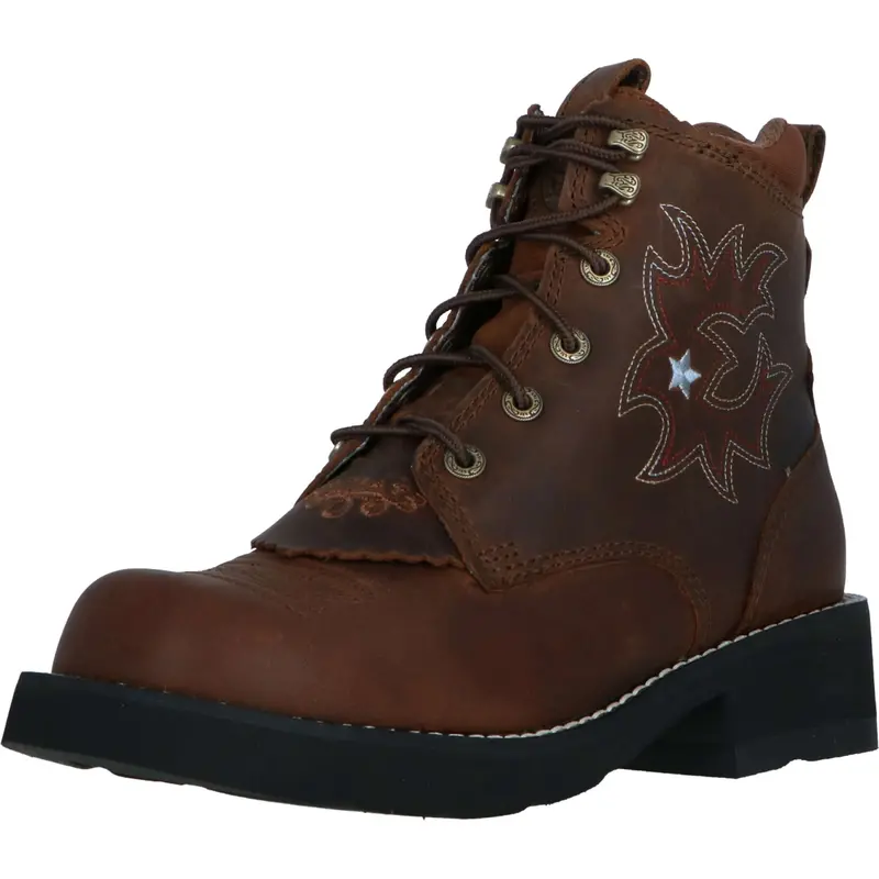 Ariat Telluride Ii H2O Palm Brown Western Riding Shoes 1
