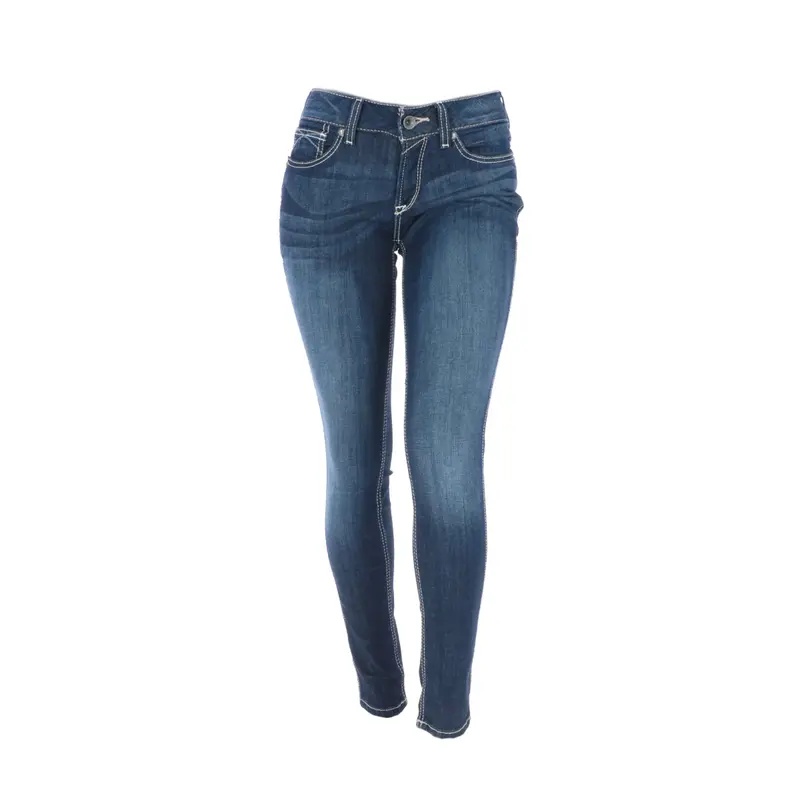 Ariat Women'S R.E.A.L. Denim Western Jeans – Medium Rise Skinny Fit In Celeste 1