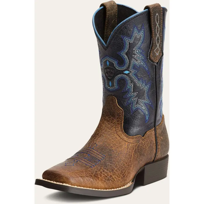 Ariat Yth Tombstone Brown Western Boots For Youth 1