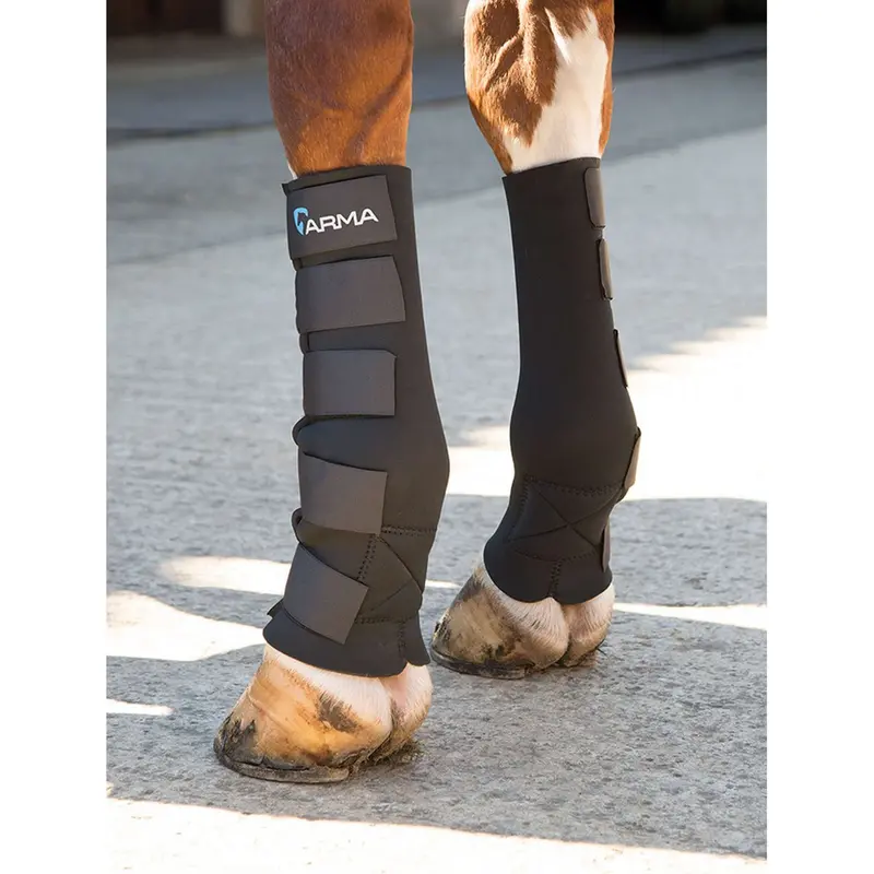 Arma By Shires Black Brushing Boots 1