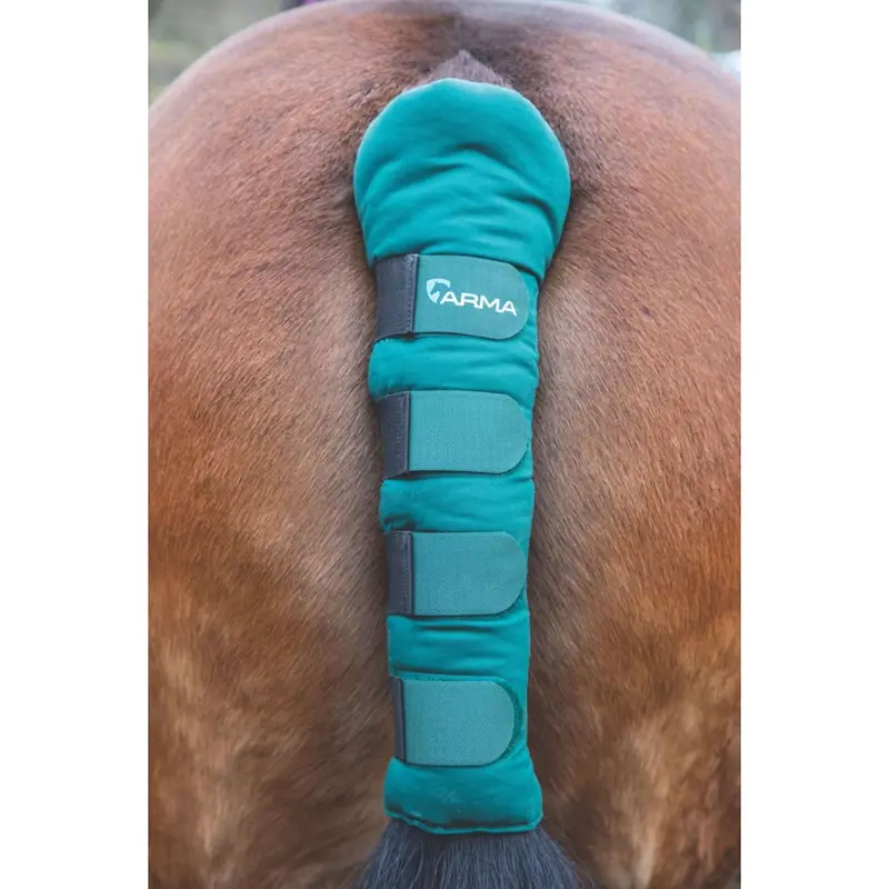 Arma By Shires Green Padded Tail Guard 1