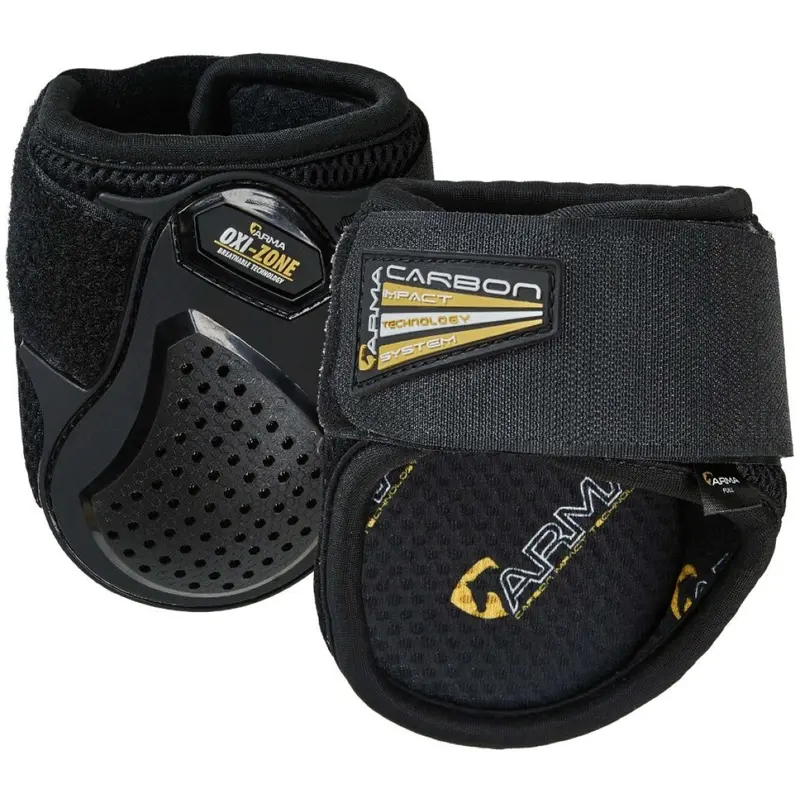 Arma By Shires Oxi-Zone Brushing Boots – Black 1