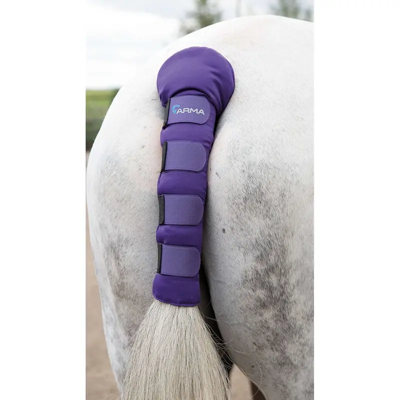 Arma By Shires Violet Padded Tail Guard 1