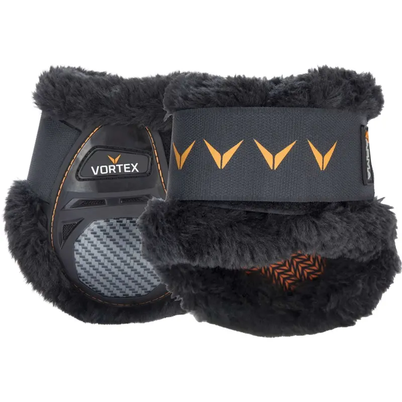 Arma By Shires Vortex Supafleece Fetlock Boots – Black 1