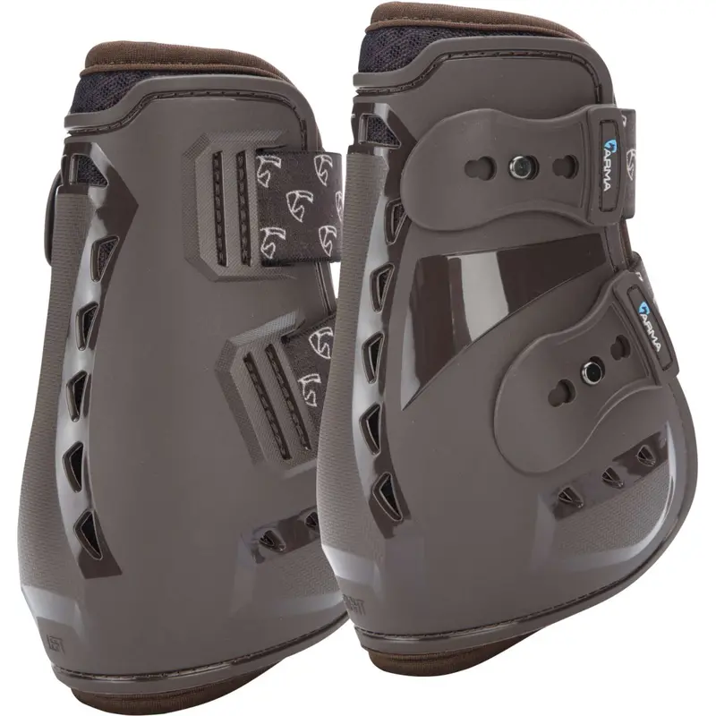 Arma Carbon Pro Brushing Boots – Brown By Shires 1