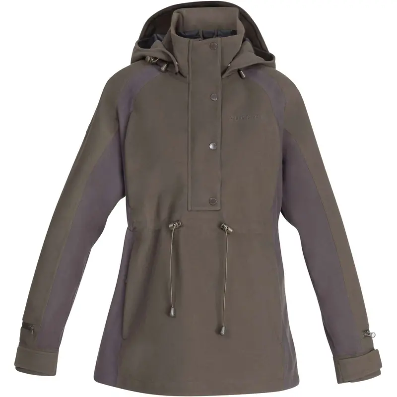 Aubrion By Shires Heritage Fleece Pullover – Dark Olive 1
