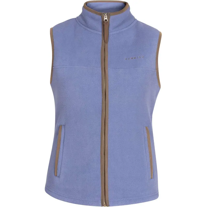 Aubrion By Shires Original Fleece Body Warmer In Blue 1