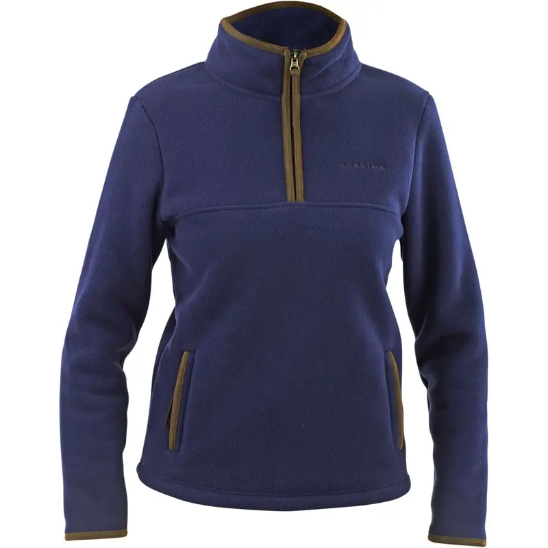 Aubrion By Shires Original Fleece Pull-On Top In Navy 1