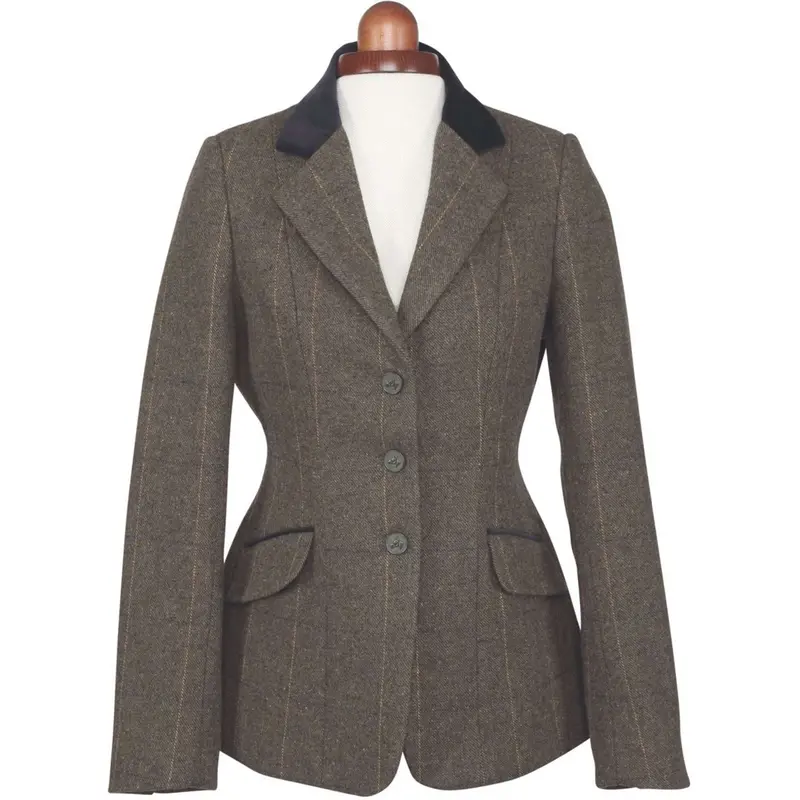 Aubrion By Shires Saratoga Competition Jacket – Green Check 1