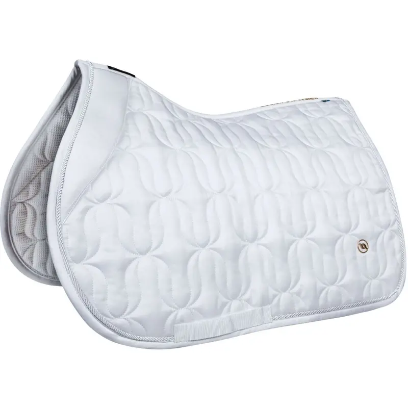 Back On Track Deep Nights Jump Saddle Pad – White 1