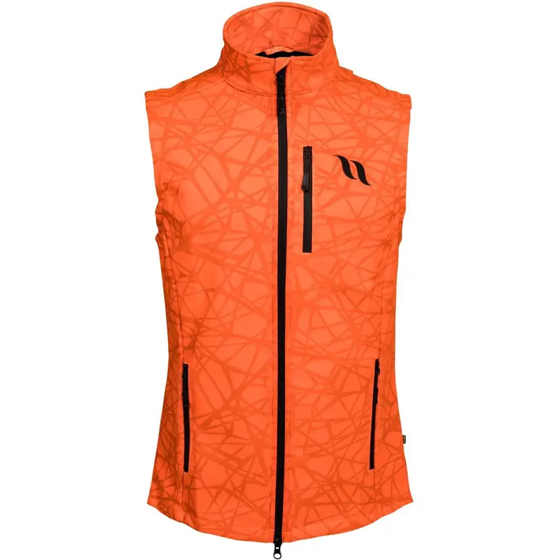 Back On Track High-Visibility Orange Sleeveless Vest 1