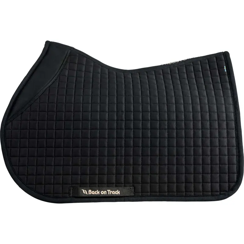 Back On Track No. Iii Jumping Saddle Pad – Black 1
