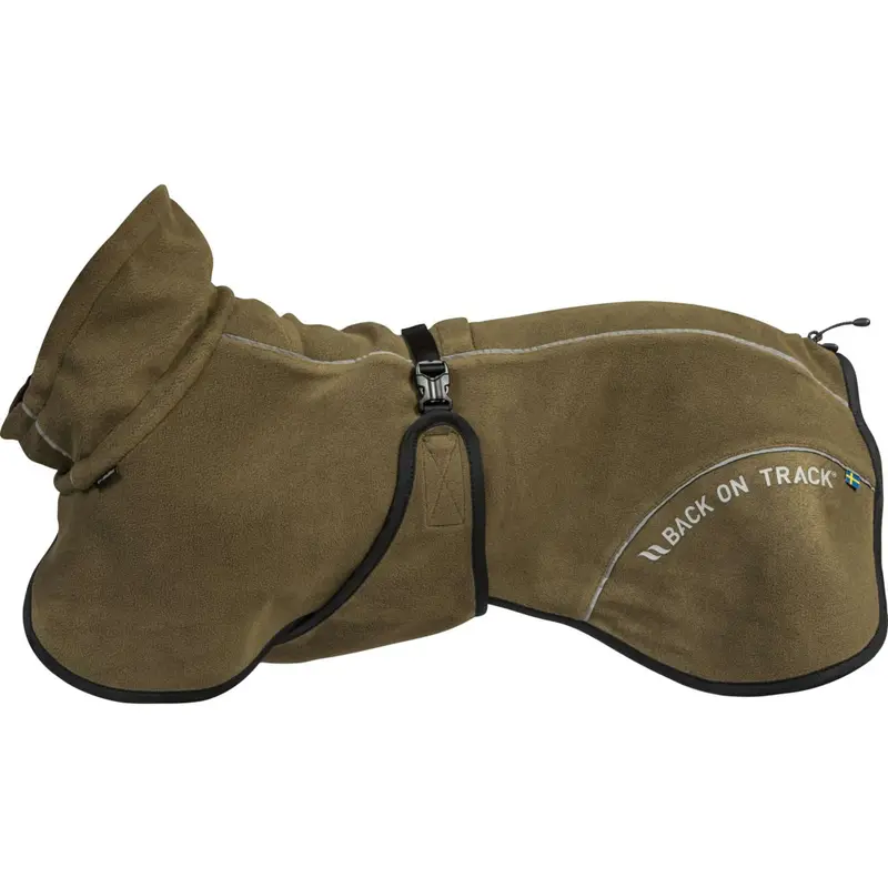 Back On Track Olive Fleece Dog Jacket – Bay Collection 1