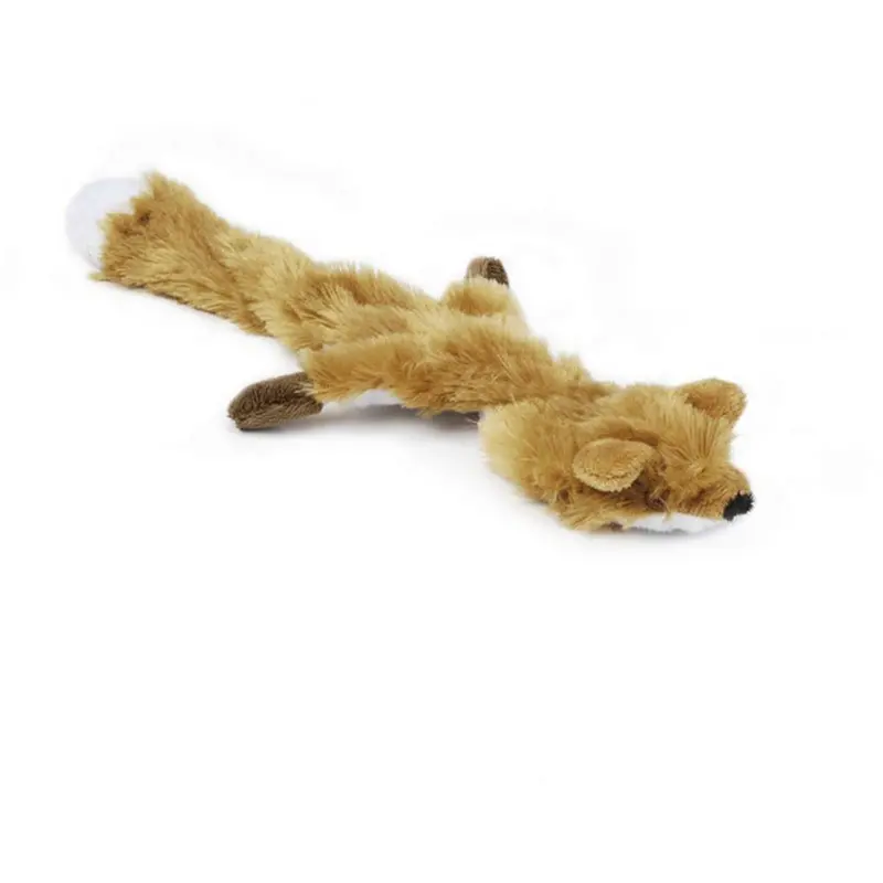 Beeztees Brown Fox Plush Toy For Horses 1