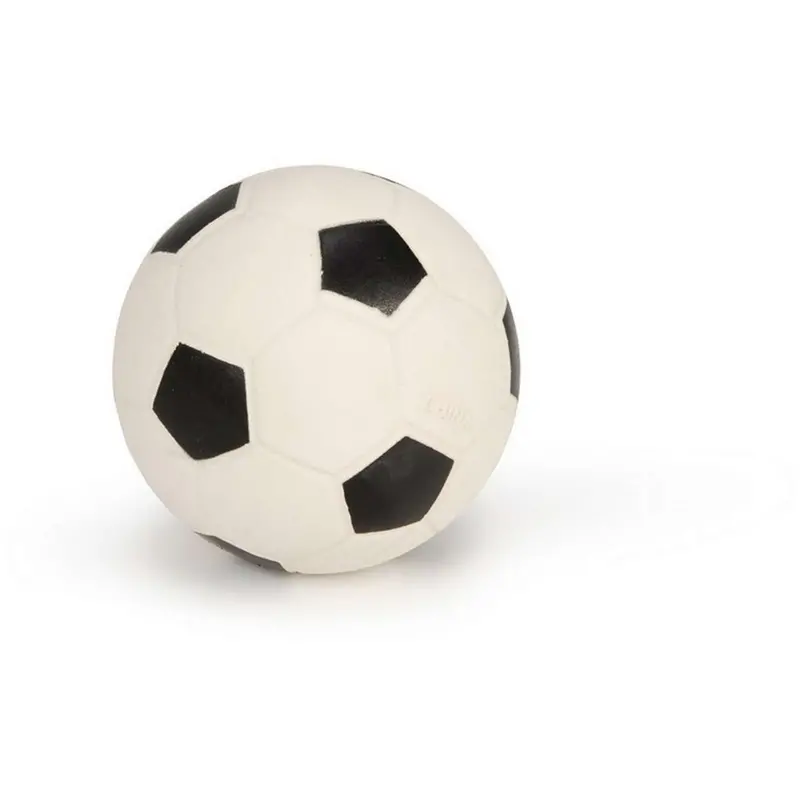 Beeztees Ipts Latex Soccer Ball – Black & White 1