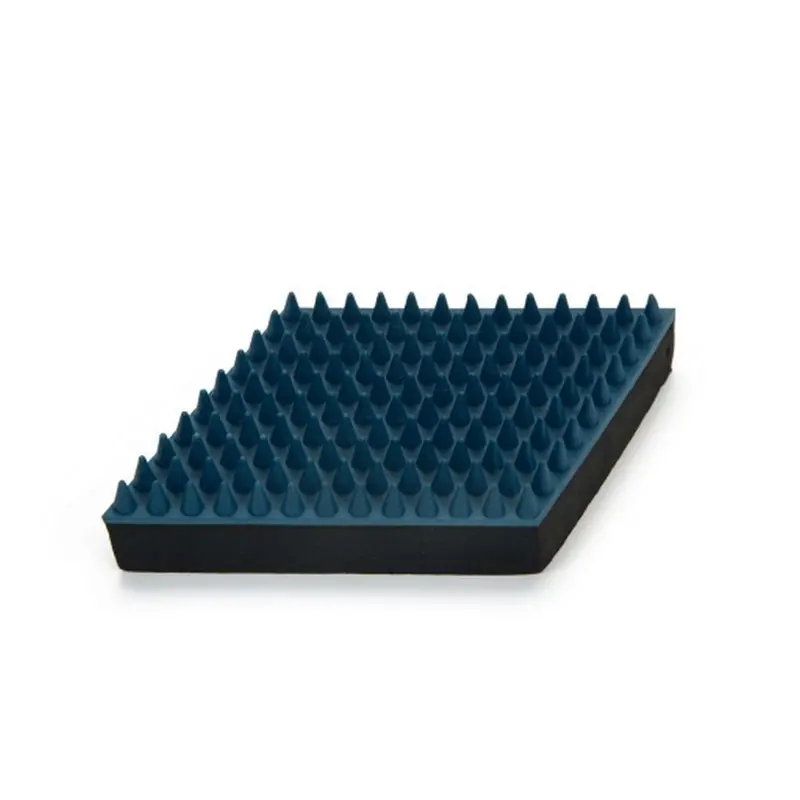 Beeztees Large Blue Rubber Massage Brush 1