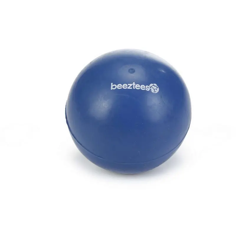 Beeztees Solid Blue Rubber Fetch Ball 1