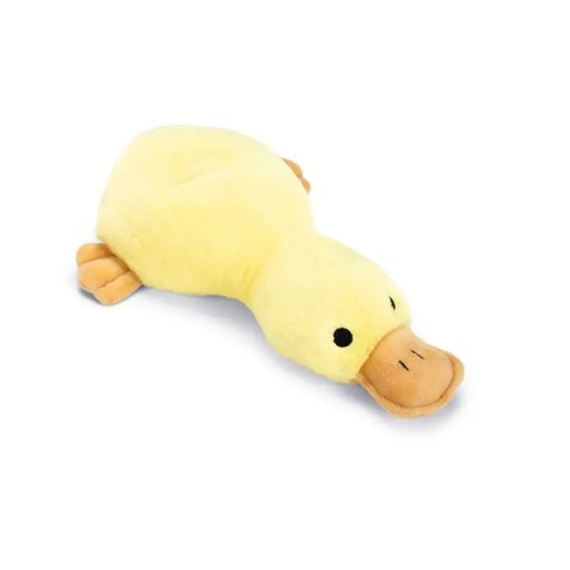 Beeztees Yellow Duck Plush Toy Peppin 1